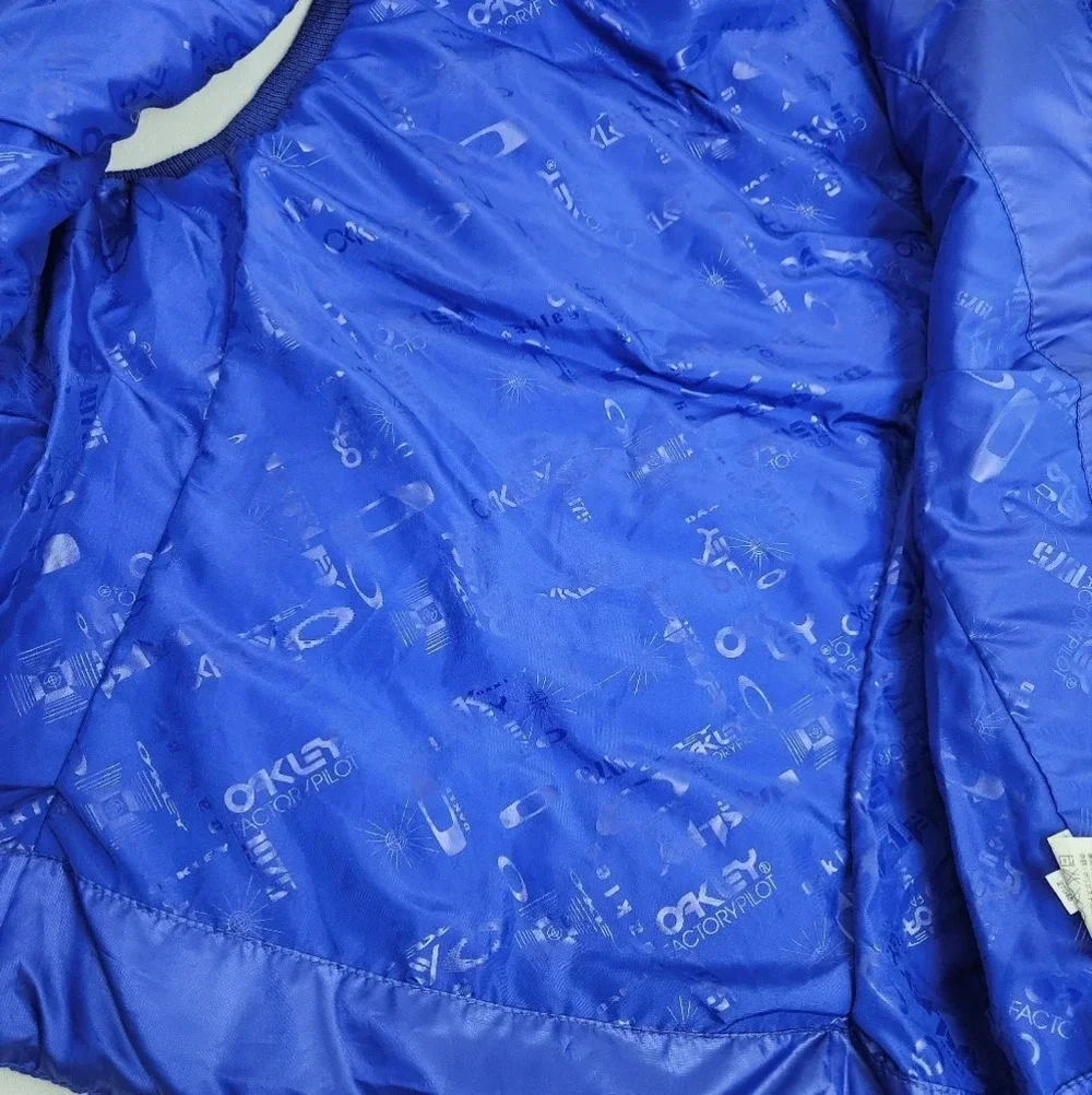 Oakley Collard Blue Puffer Vest - Picture 4 of 7